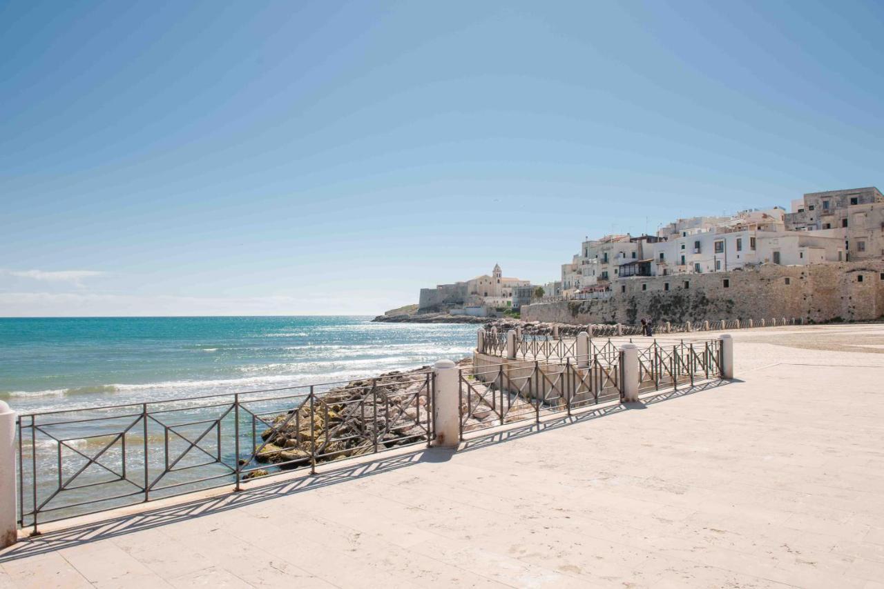 La Casa Del Mare Apartment Vieste Bagian luar foto
